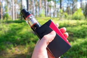 Holding Vape 